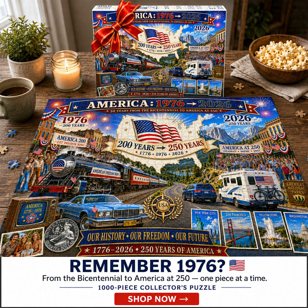 America: 1976 → 2026 – 250th Anniversary Collector’s Puzzle