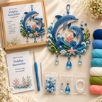 🌊 Ocean Treasures DIY Crochet Suncatcher Kit