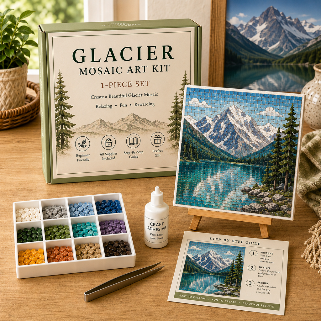 🏞️ America’s National Parks Sea Glass Art Kit