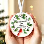 Always With You Sea Glass Ornament