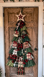 Beginner-Friendly DIY Oversized Patchwork Christmas Tree Door Hanging Kit | Complete Kit with All Tools & Step-by-Step Guide Included