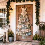 Beginner-Friendly DIY Oversized Patchwork Christmas Tree Door Hanging Kit | Complete Kit with All Tools & Step-by-Step Guide Included