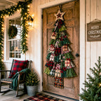 Beginner-Friendly DIY Oversized Patchwork Christmas Tree Door Hanging Kit | Complete Kit with All Tools & Step-by-Step Guide Included
