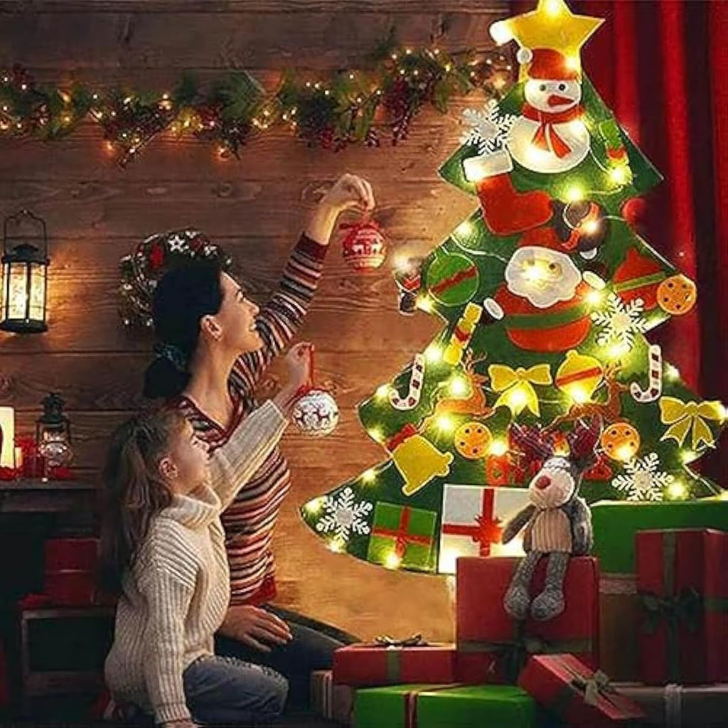🎄Interactive Felt Christmas Tree for Kids🎄