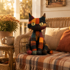Ember Moon Patchwork Cat