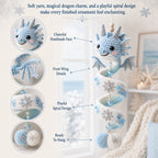 🐉 DIY Dragon Spiral Hanging Ornament Kit