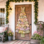 Beginner-Friendly DIY Oversized Patchwork Christmas Tree Door Hanging Kit | Complete Kit with All Tools & Step-by-Step Guide Included