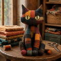 Ember Moon Patchwork Cat