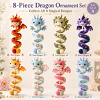 🐉 DIY Dragon Spiral Hanging Ornament Kit