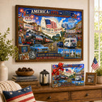 America: 1976 → 2026 – 250th Anniversary Collector’s Puzzle