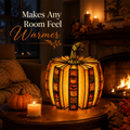 Halloween Pumpkin Book Lamp – A Cozy Fall Glow That Turns Any Corner Into a Seasonal Favorite
