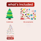 🎄Interactive Felt Christmas Tree for Kids🎄