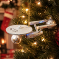 Star Trek 60th Anniversary U.S.S. Enterprise NCC-1701 Christmas Tree Ornament